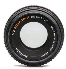 Minolta Minolta 50mm f/1.7 Rokkor X Lens MD