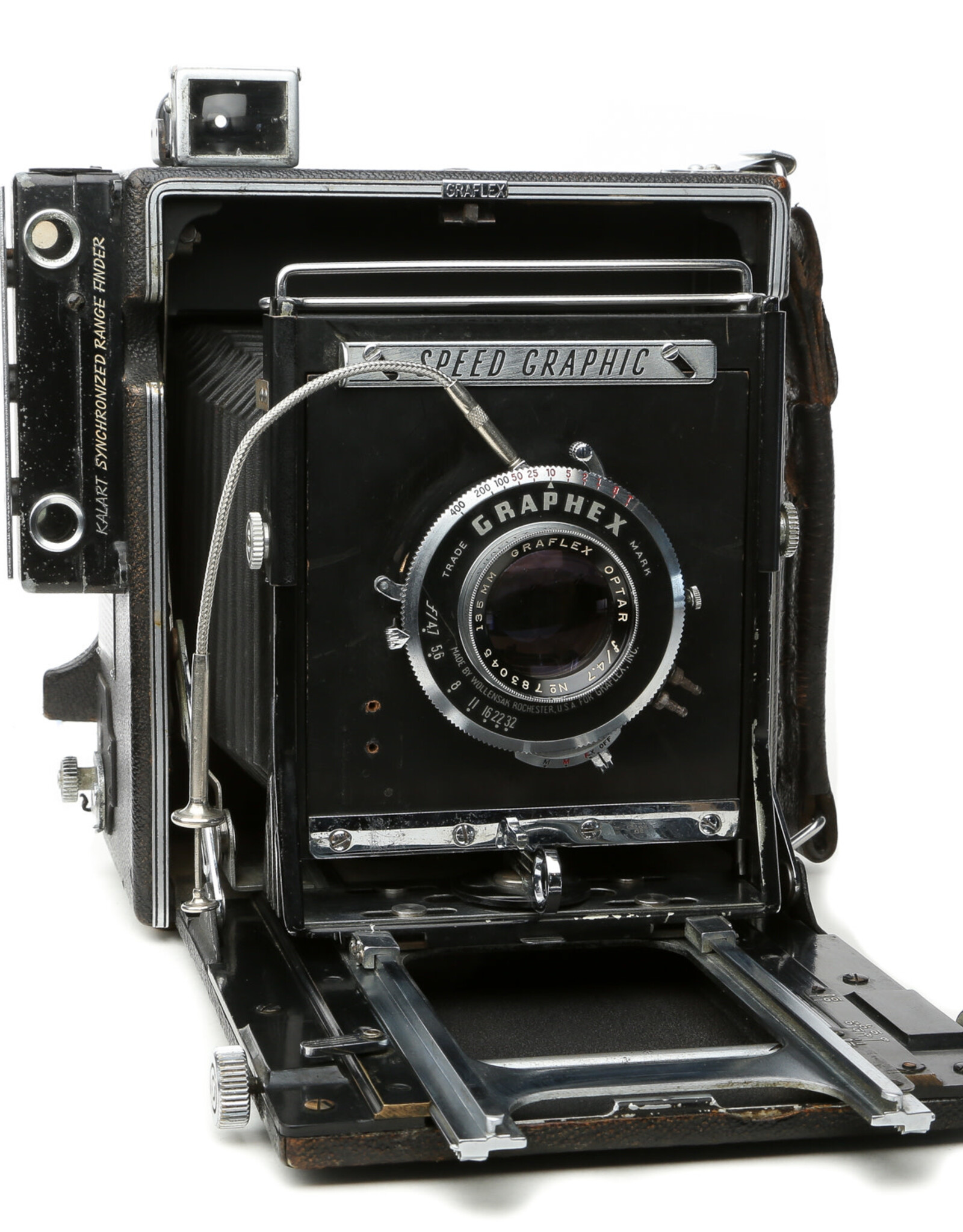 Graflex Graflex Speed Graphic 4x5 Field Camera Kit w/Optar 162mm f/4.5