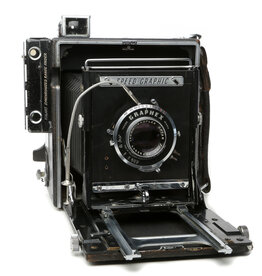 Graflex Graflex Speed Graphic 4x5 Field Camera Kit w/Optar 162mm f/4.5