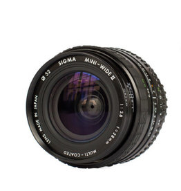 Sigma Sigma Mini-Wide 28mm f2.8 Lens for Minolta MD