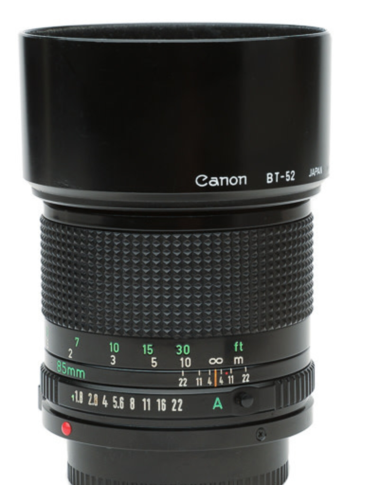 Canon Canon FD 85mm f1.8 Manual Focus Lens