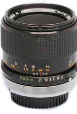 Canon Canon FD 50mm f3.5 Macro Lens