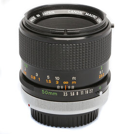 Canon Canon FD 50mm f3.5 Macro Lens