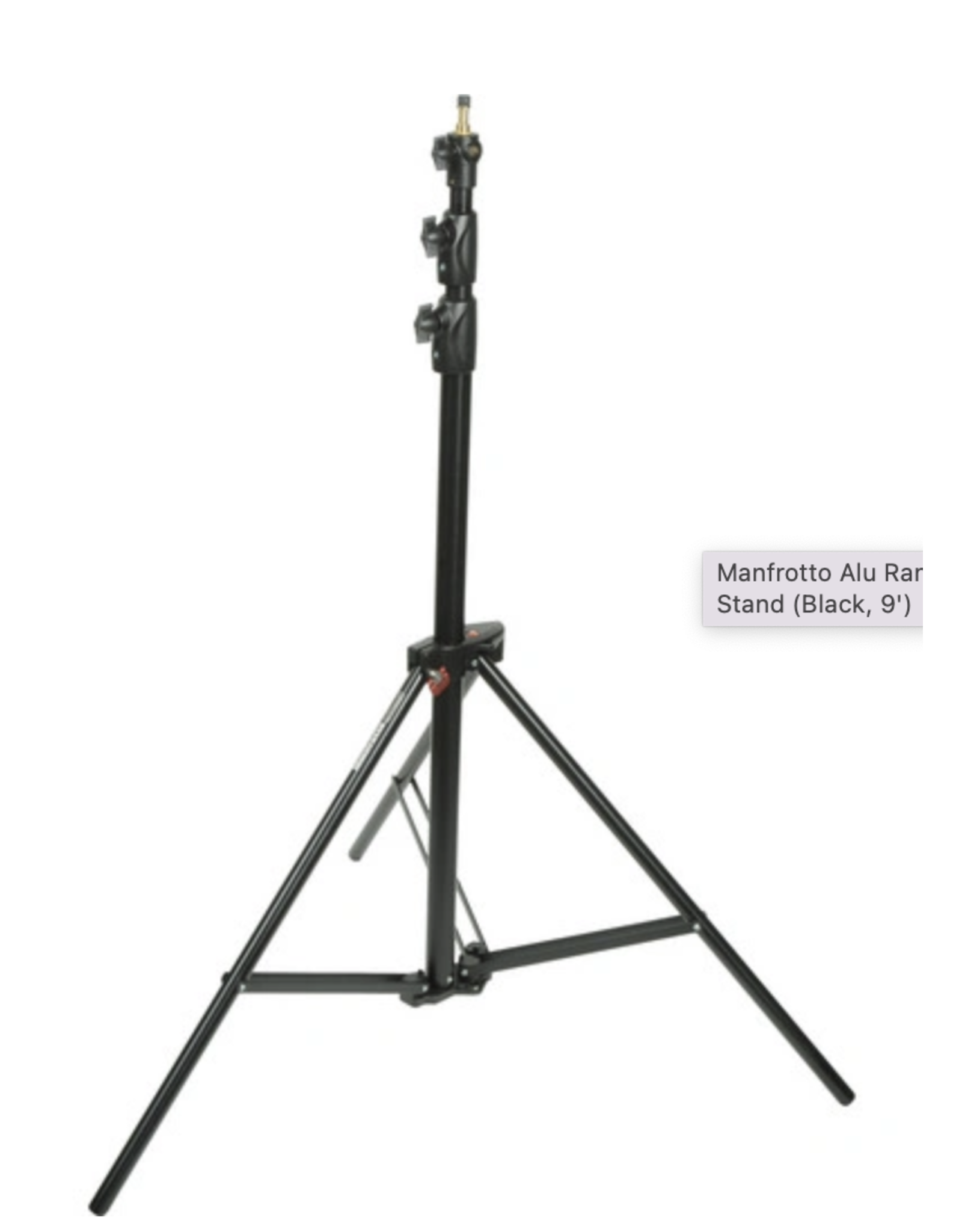 Manfrotto Manfrotto Alu Ranker Air-Cushioned Light Stand (Black, 9')