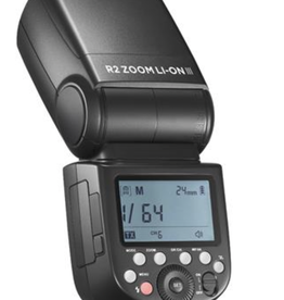 Flashpoint Zoom Li-on III R2 On-Camera Speedlight Flash, Non-TTL