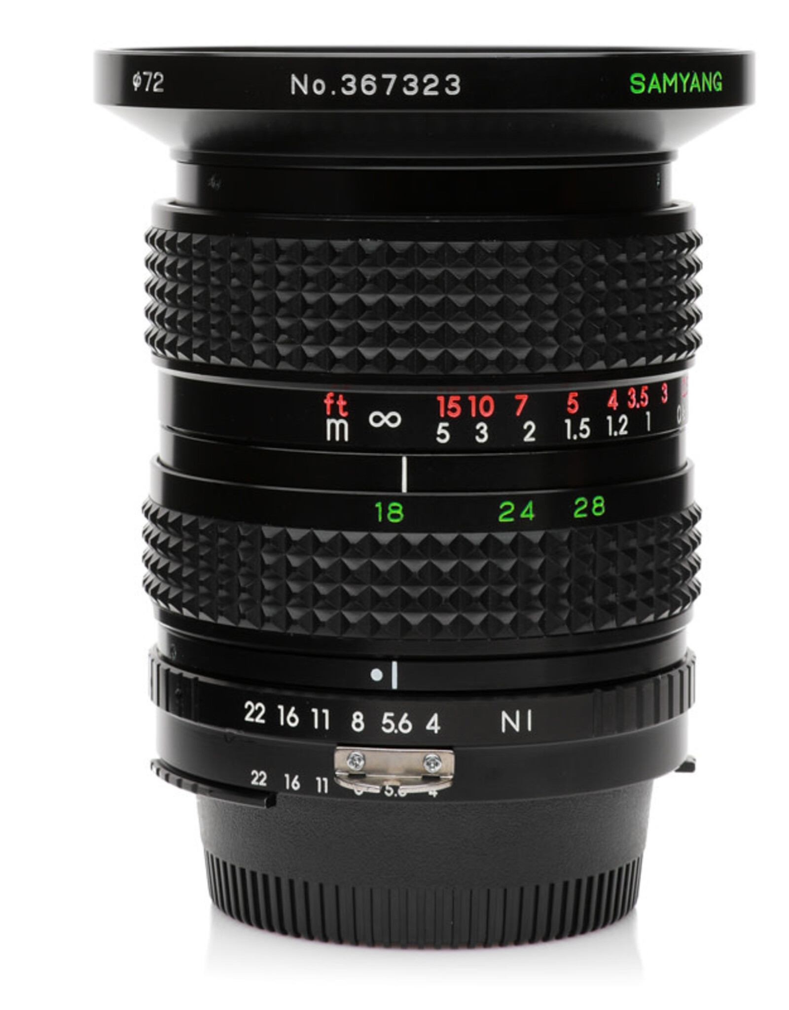 Rokinon Samyang 18-28mm f4 Manual Lens for Nikon F