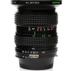 Rokinon Samyang 18-28mm f4 Manual Lens for Nikon F