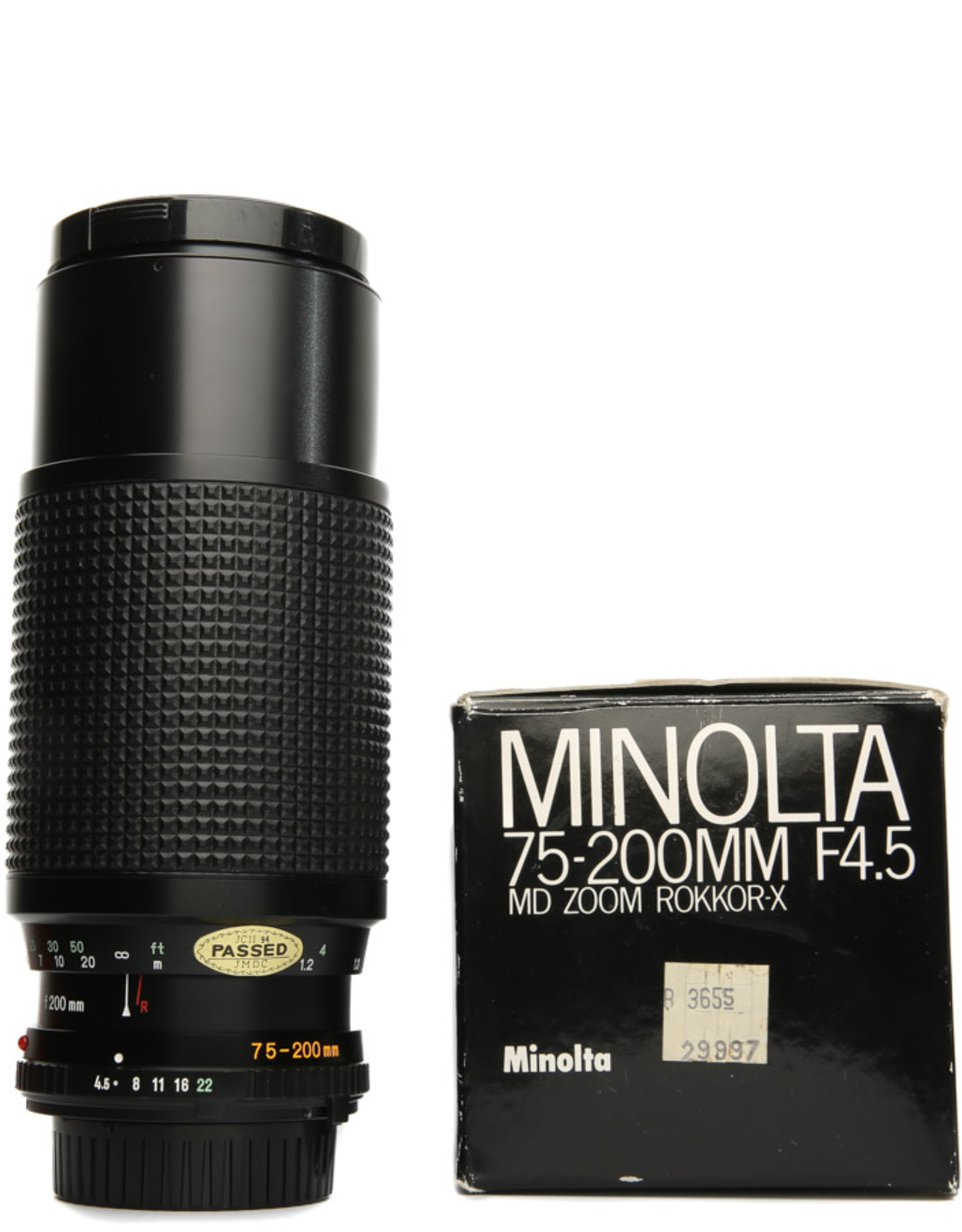 Minolta Minolta 75-200mm f/4.5 MD Zoom Rokkor X Lens