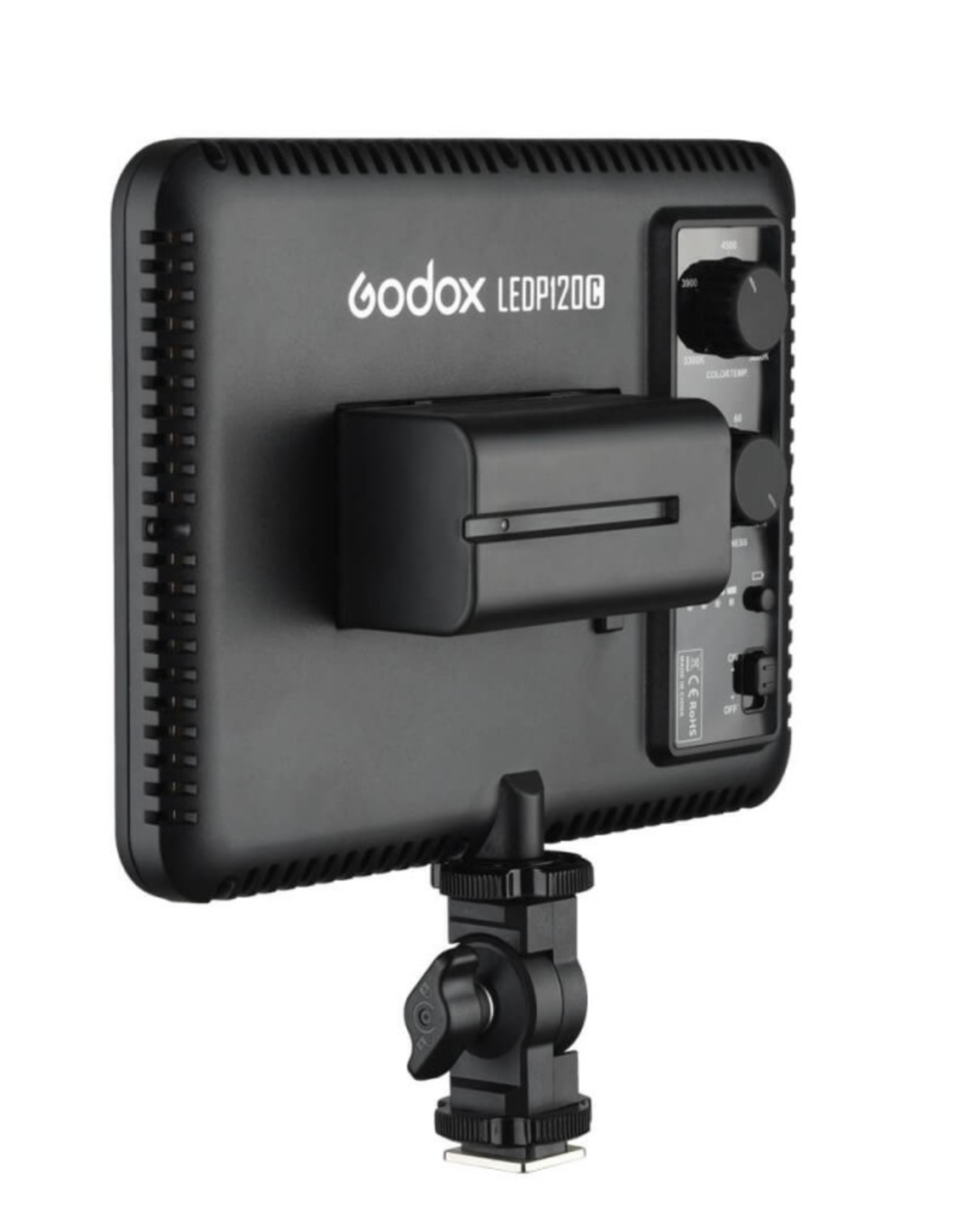 Godox Godox LEDP120C LED Light Panel w/L-Series Battery Plate (no battery)