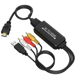 RCA to HDMI Converter Cable AV to HDMI