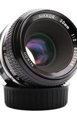 Nikon Nikon Nikkor 50mm F2 Pre-AI lens
