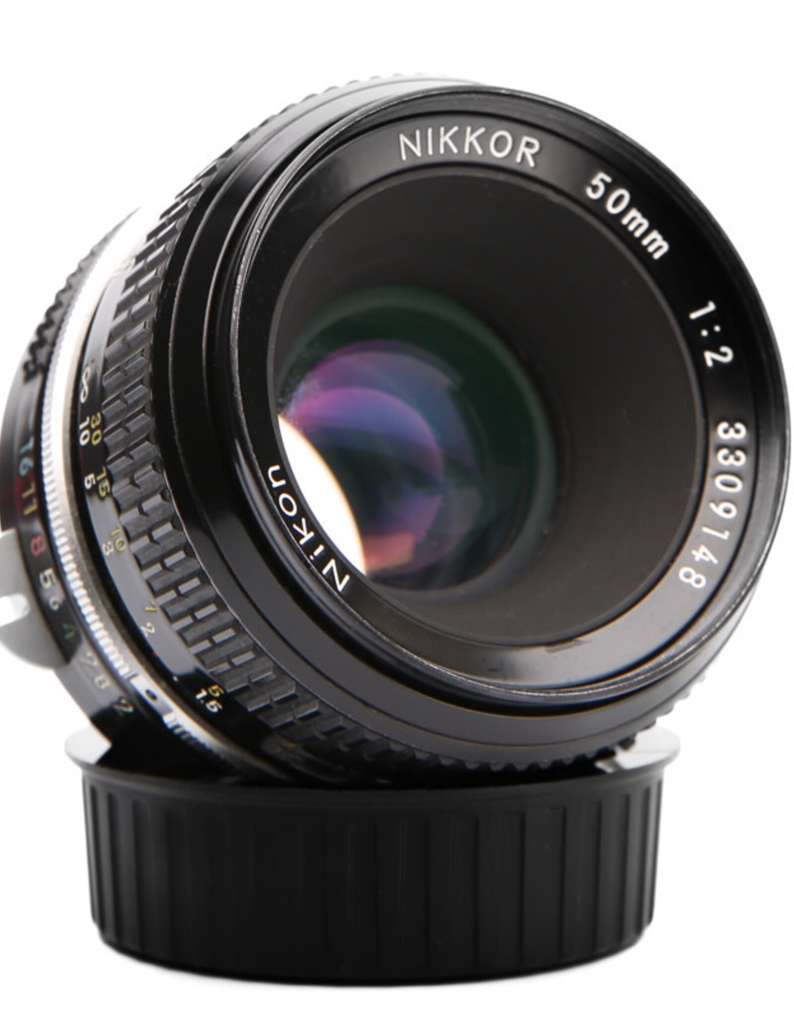 Nikon Nikon Nikkor 50mm F2 Pre-AI lens