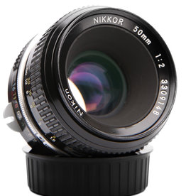 Nikon Nikon Nikkor 50mm F2 Pre-AI lens