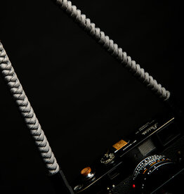 Gray Braided Rope Camera Neck Strap