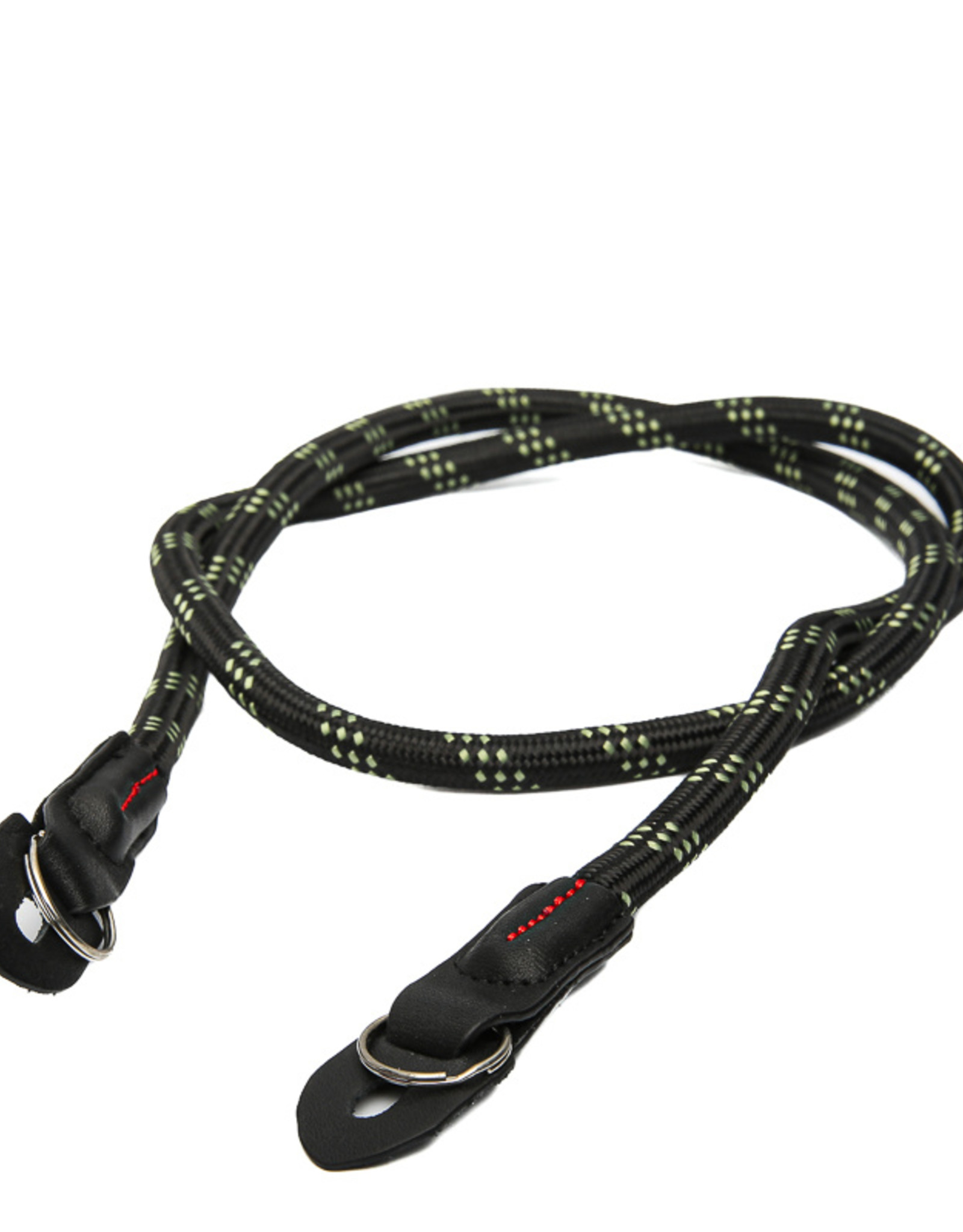 Black w/Cucumber Flecks and Black Accents Rope Camera Neck Strap