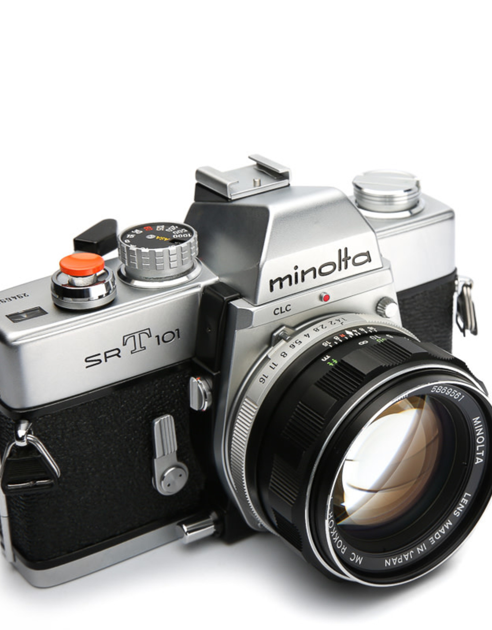 Minolta Minolta SRT-101 35mm SLR Film Camera w/58mm f1.4 P.F. Rokkor