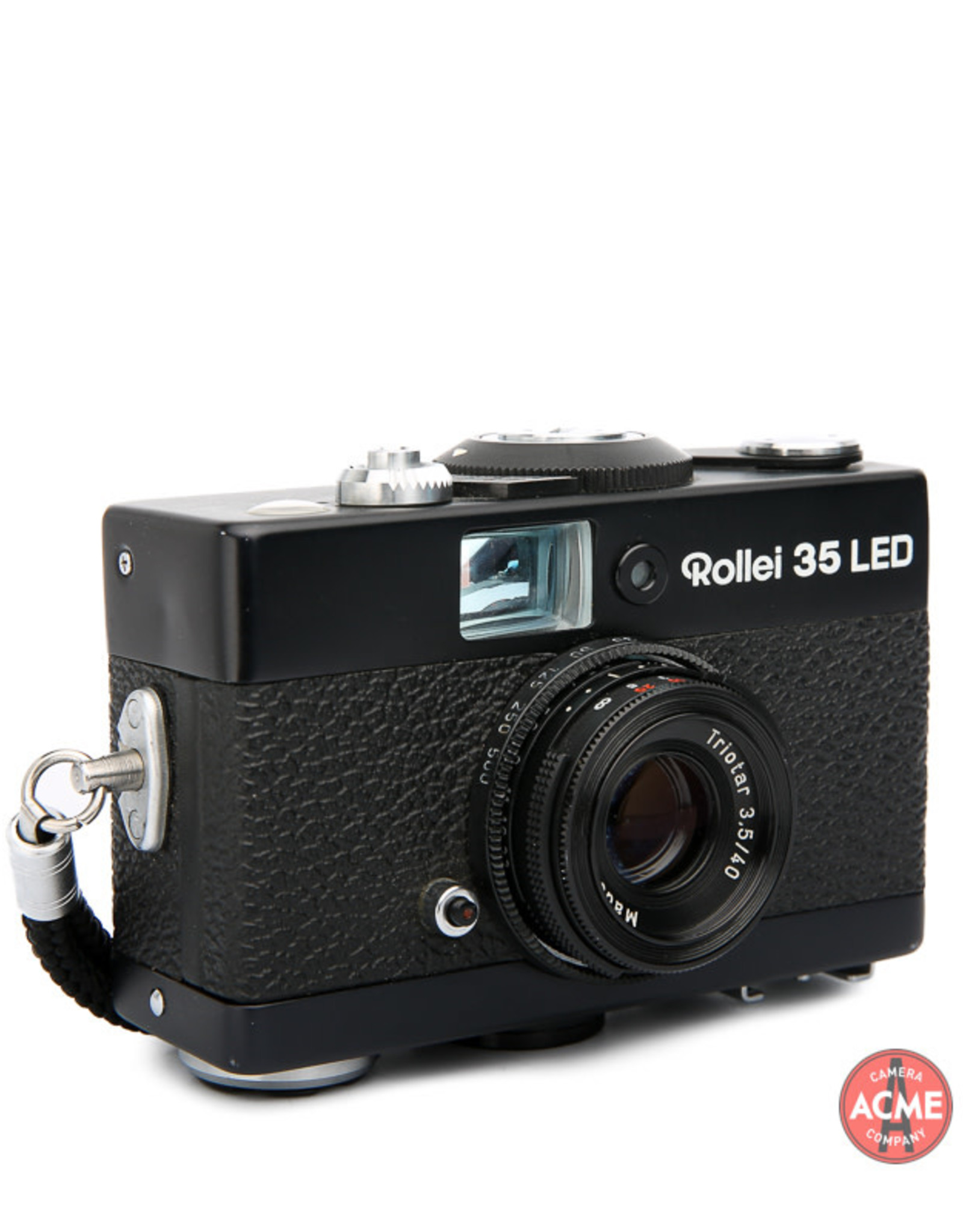 Rollei Rollei 35 LED Compact 35mm Camera w/Triotar f3.5 40mm Lens (black)