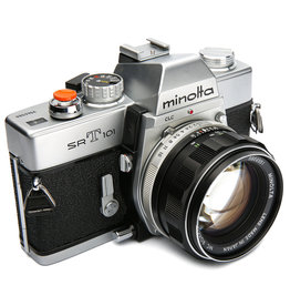 Minolta Minolta SRT-101 35mm SLR Film Camera w/55mm f1.7 Rokkor-PF