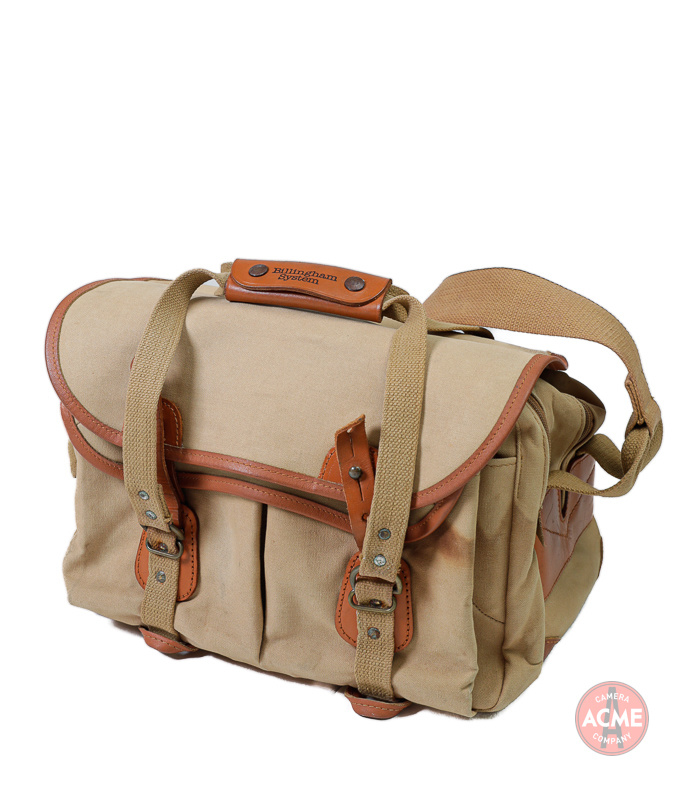 Vintage Billingham System Canvas Tan Camera Bag