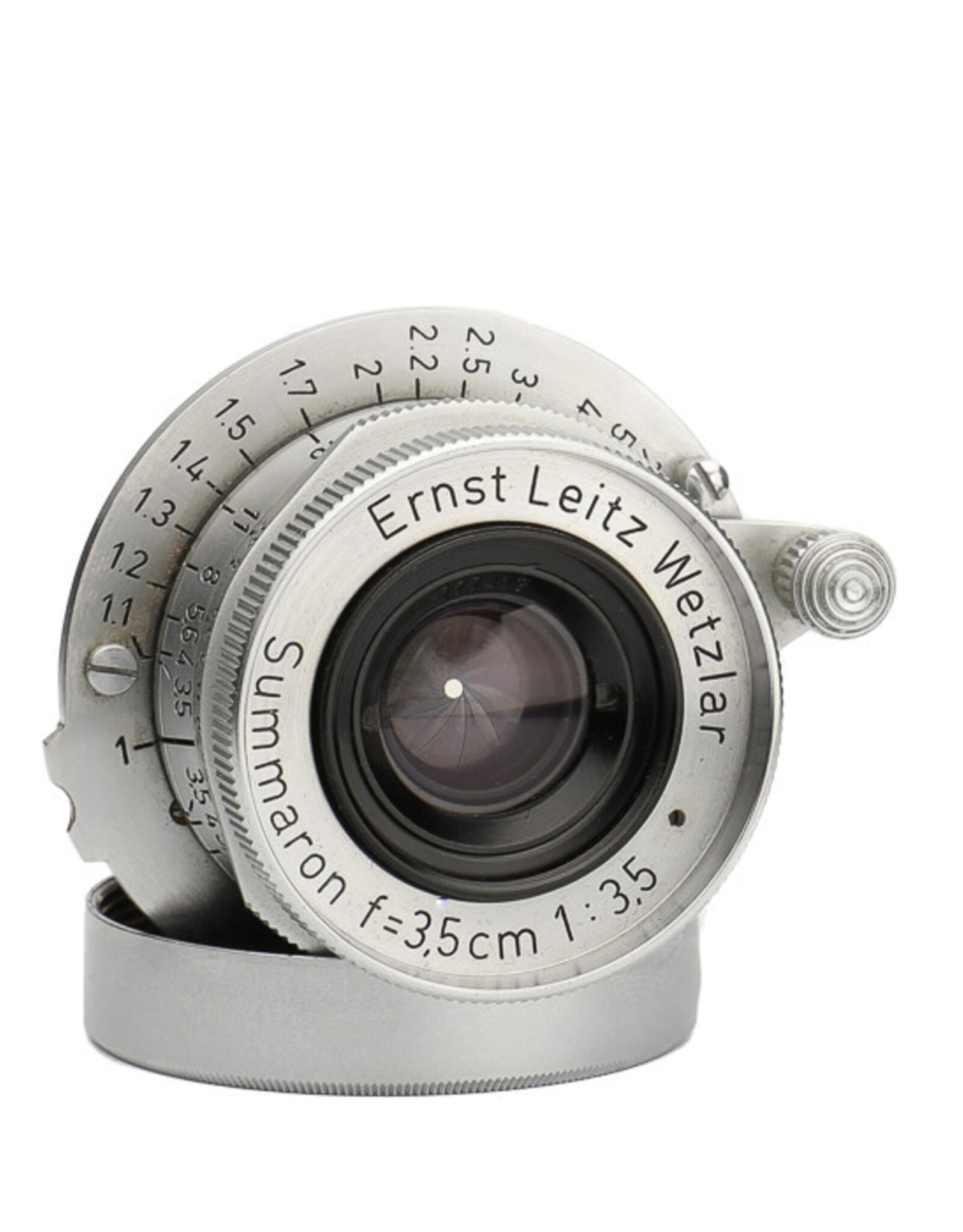 ☆美品☆ ライカ Leica E.Leitz Wetzlar Summaron-Elmar 3.5cm レンズフード - カメラ、光学機器