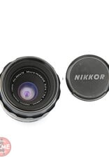 Nikon Nikon 55mm f3.5 (Non-Ai) Micro Nikkor Lens (Silver Barrel)
