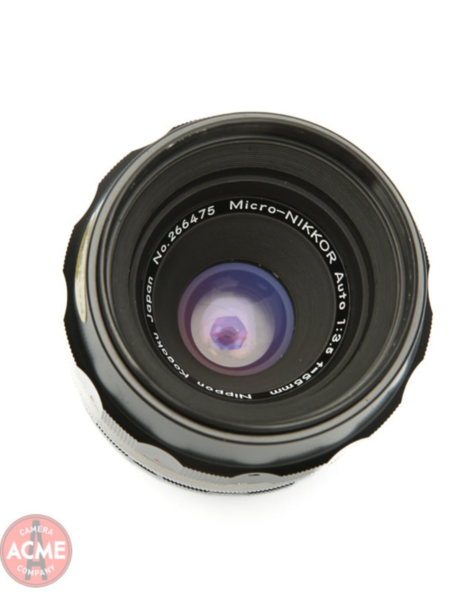 Nikon Nikon 55mm f3.5 (Non-Ai) Micro Nikkor Lens (Silver Barrel)