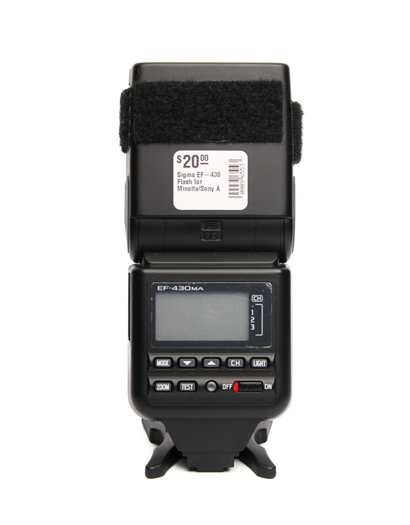 Sigma Sigma EF-430 Flash for Minolta Maxxum, and Sony A (SLR) Series Cameras