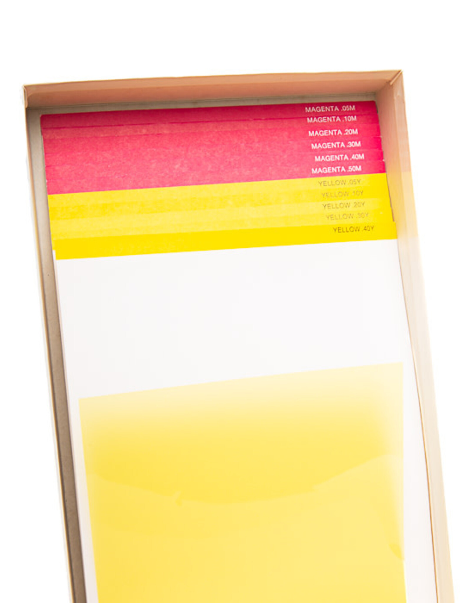 Ambico Cibachrome Color Printing Filter Set 19 3”x3” Filters Cyan Yellow Magenta