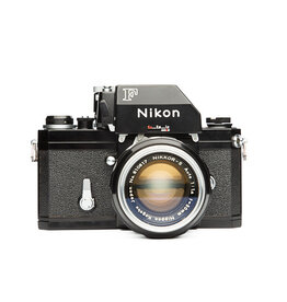 Nikon Nikon F Black 35mm Camera w/FTN Prism Finder & 50mm f1.4