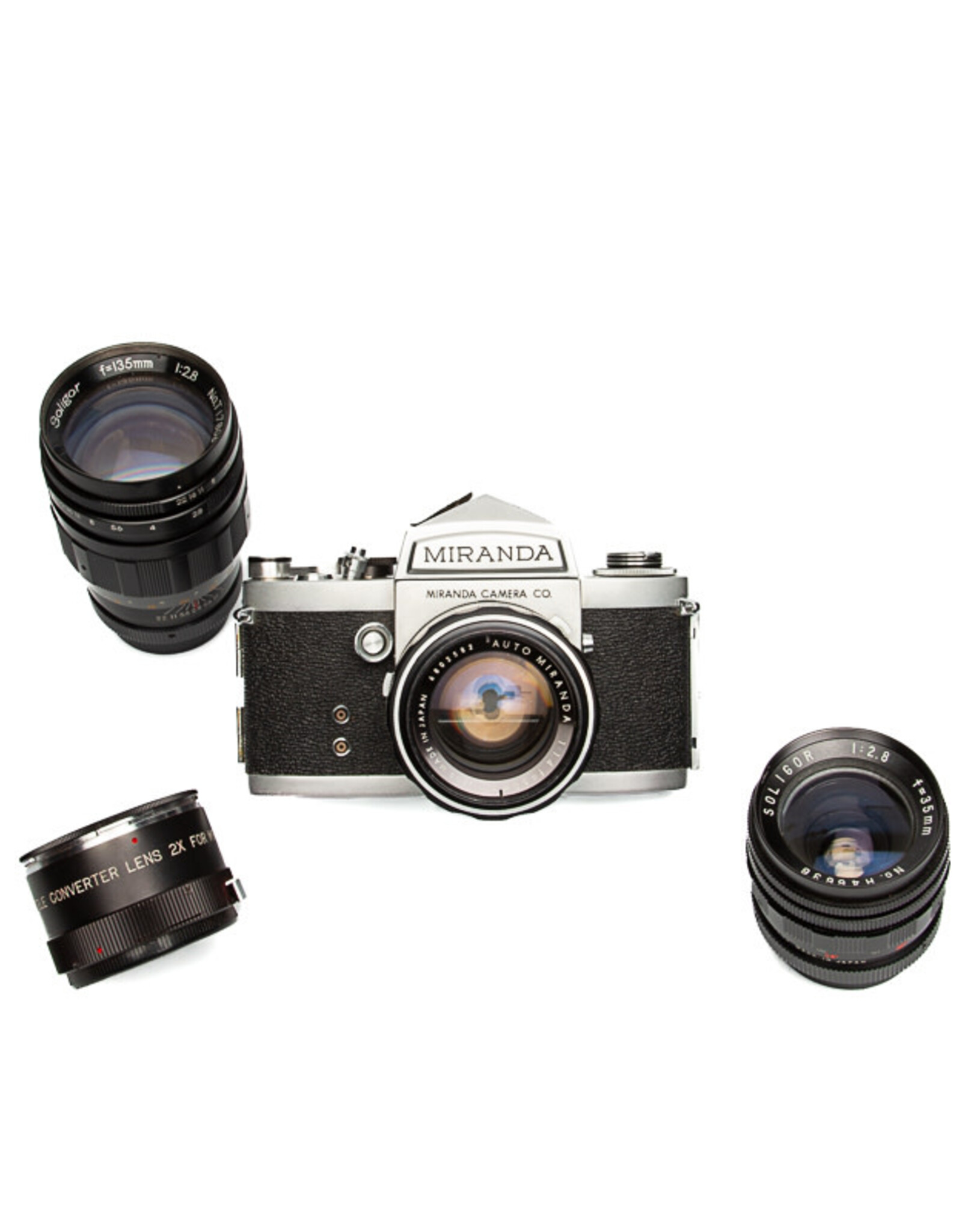 Miranda Miranda 3 Lens Bundle 35mm SLR Camera Kit