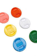 67mm Orange Center Pinch Lens Cap