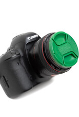 72mm Green Center Pinch Lens Cap