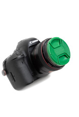 67mm Green Center Pinch Lens Cap