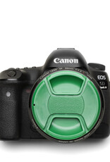 52mm Green Center Pinch Lens Cap