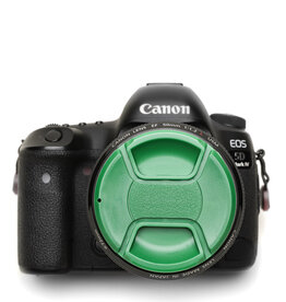 52mm Green Center Pinch Lens Cap