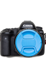 49mm Blue Center Pinch Lens Cap