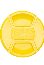 77mm Yellow Center Pinch Lens Cap