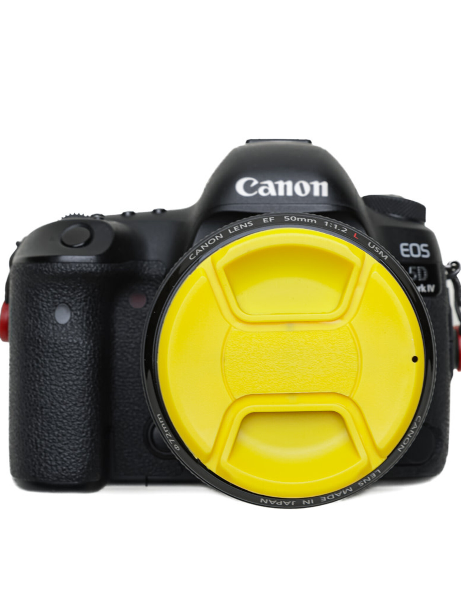 52mm Yellow Center Pinch Lens Cap