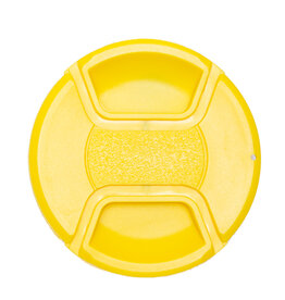 52mm Yellow Center Pinch Lens Cap