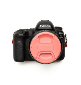 67mm Pink Center Pinch Lens Cap