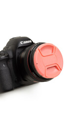67mm Pink Center Pinch Lens Cap