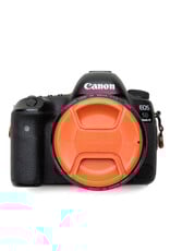 52mm Red Center Pinch Lens Cap