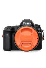 72mm Orange Center Pinch Lens Cap