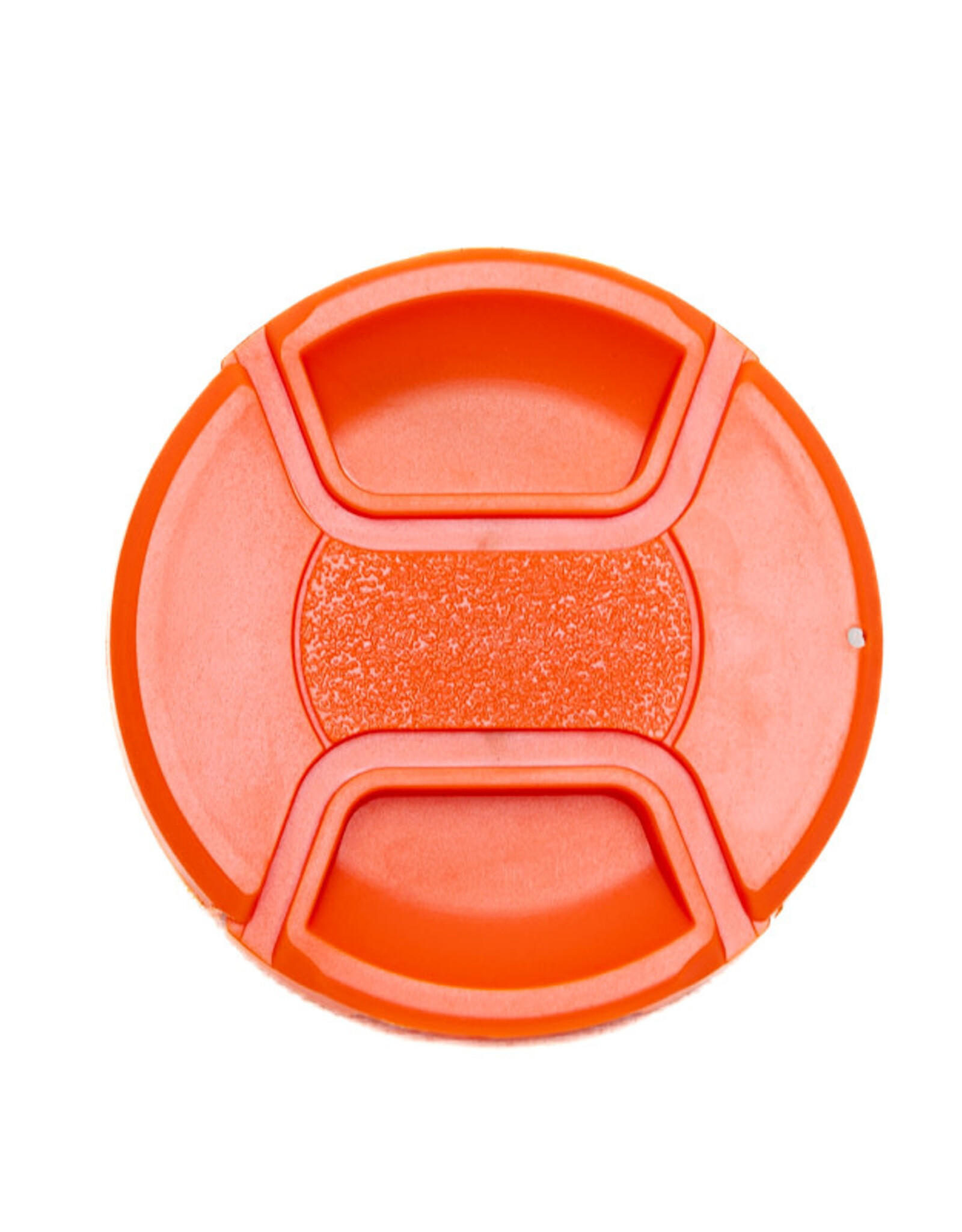 72mm Orange Center Pinch Lens Cap