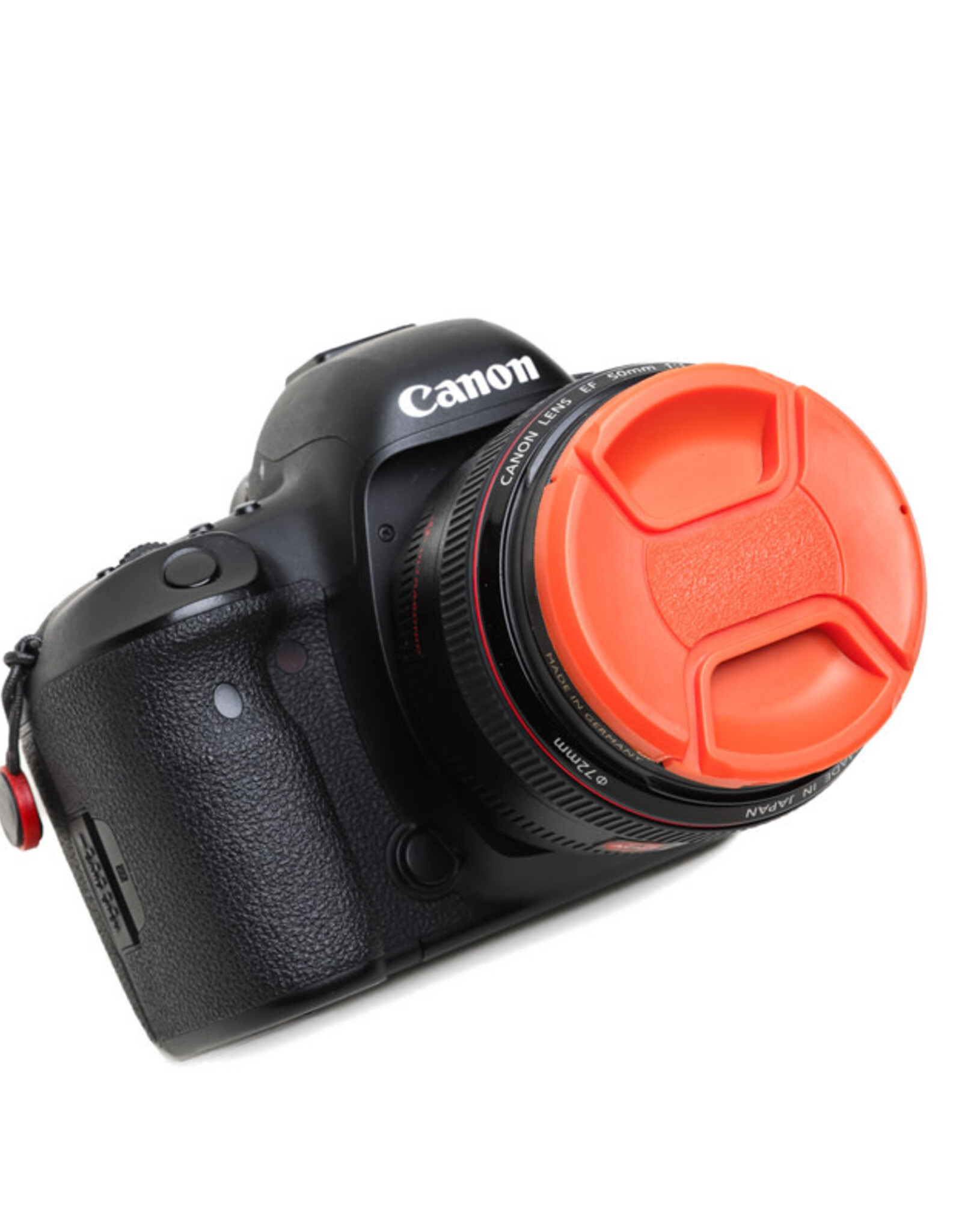 82mm Orange Center Pinch Lens Cap
