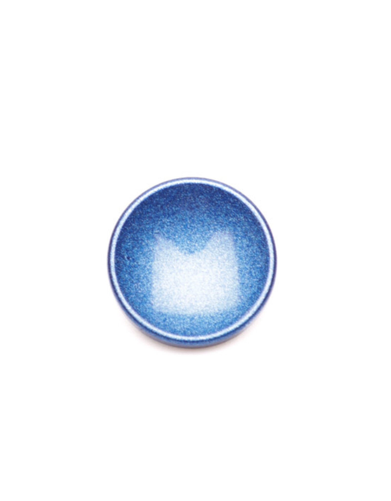 Metal Shutter Soft Release Button Blue Concave