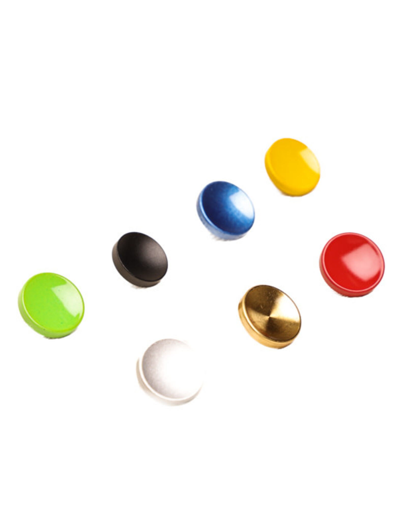 Metal Shutter Soft Release Button Blue Concave
