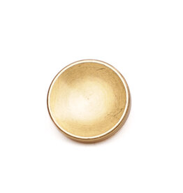 Metal Shutter Soft Release Button Gold Concave