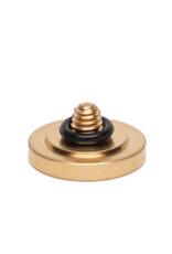 Metal Shutter Soft Release Button Gold Concave