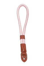 Pink Rope w/Brown Accent Wrist Strap